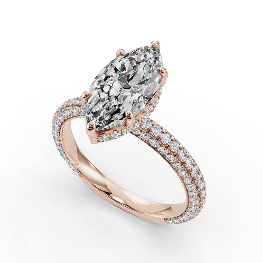 Halo Engagement Ring ERHL0867