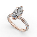Load image into Gallery viewer, Halo Engagement Ring ERHL0867
