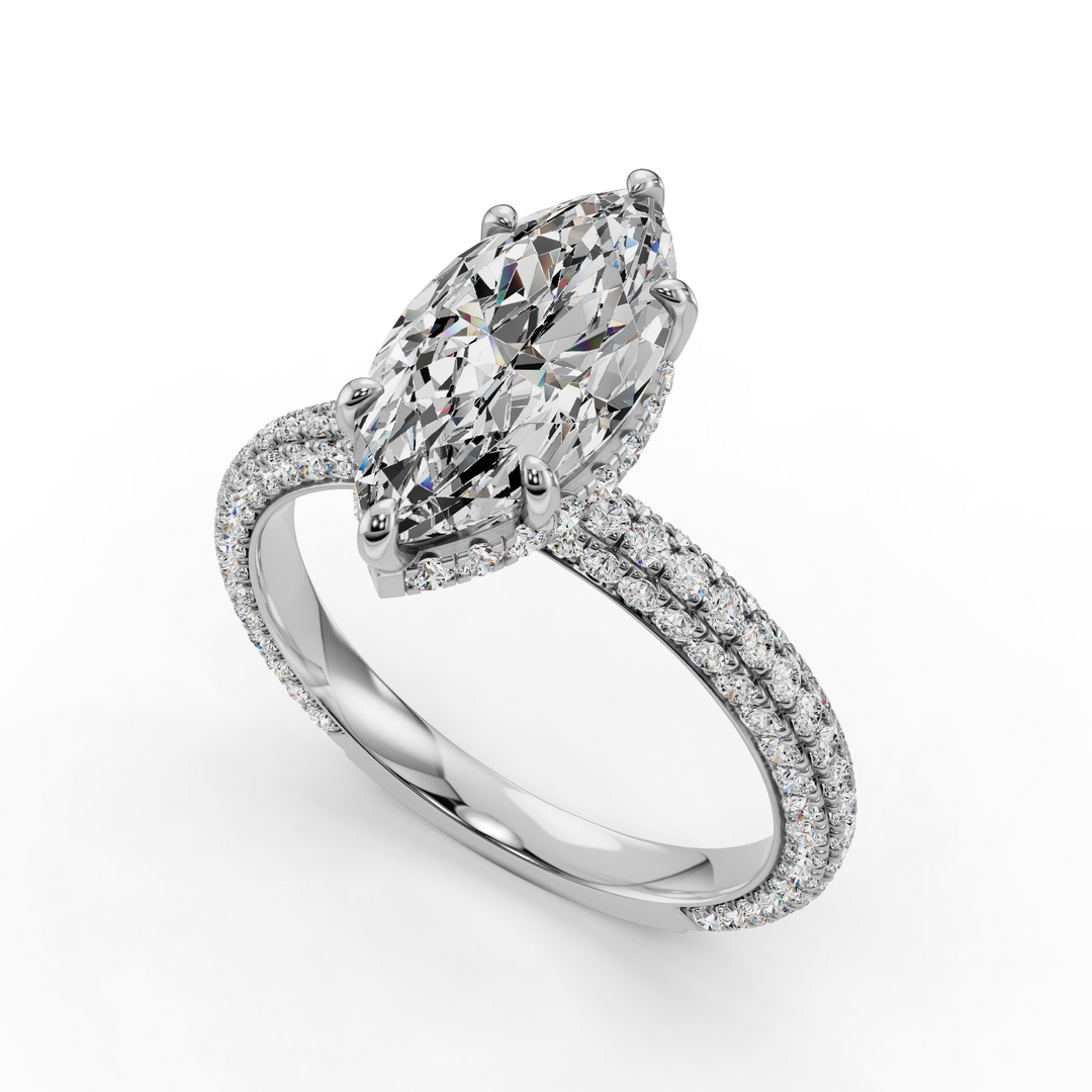 Halo Engagement Ring ERHL0867
