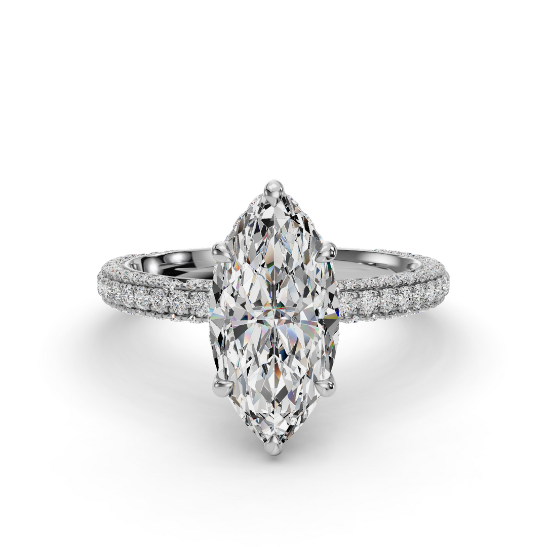 Halo Engagement Ring ERHL0867