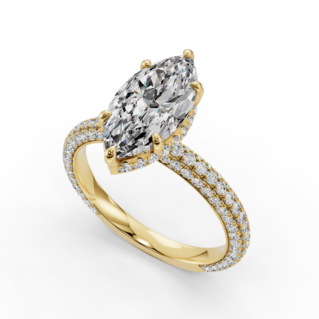 Halo Engagement Ring ERHL0867