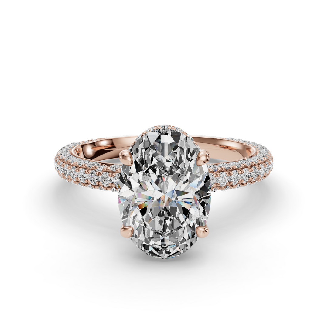 Halo Engagement Ring ERHL0867