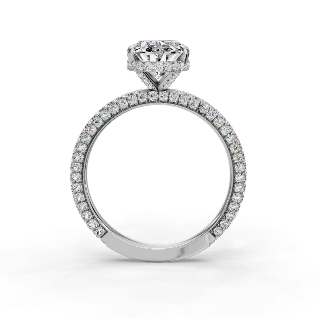 Halo Engagement Ring ERHL0867