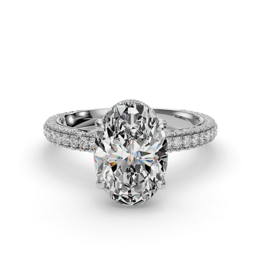 Halo Engagement Ring ERHL0867