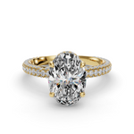 Load image into Gallery viewer, Halo Engagement Ring ERHL0867
