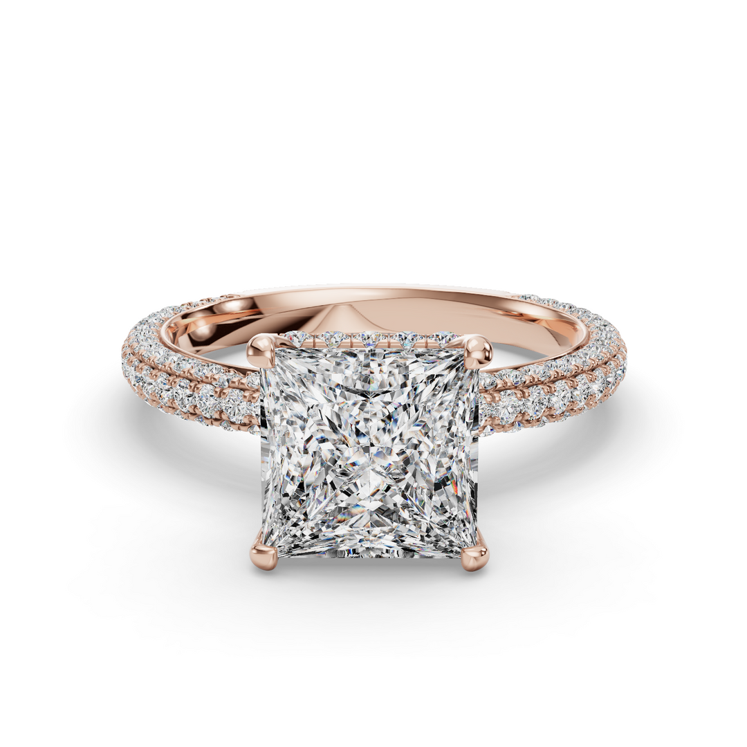 Halo Engagement Ring ERHL0867