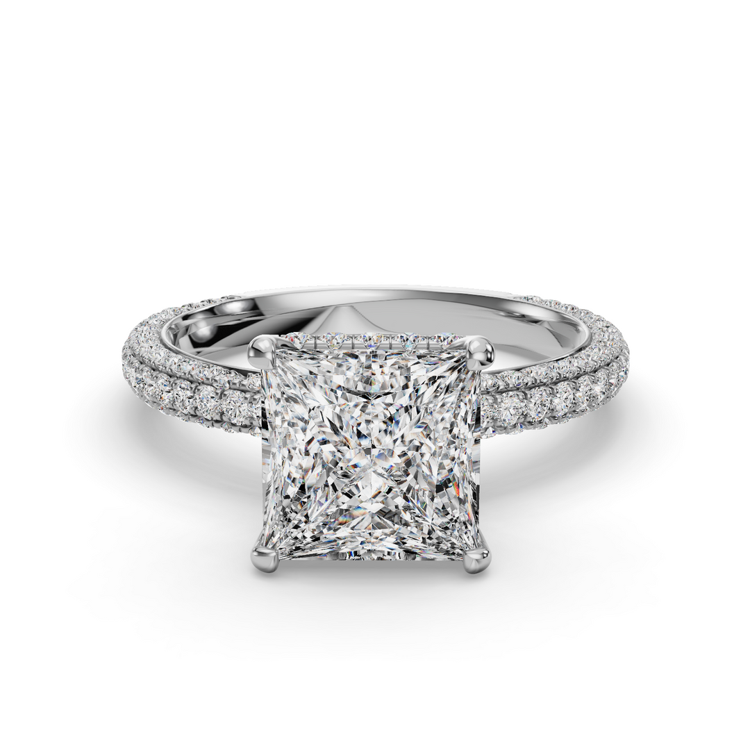 Halo Engagement Ring ERHL0867