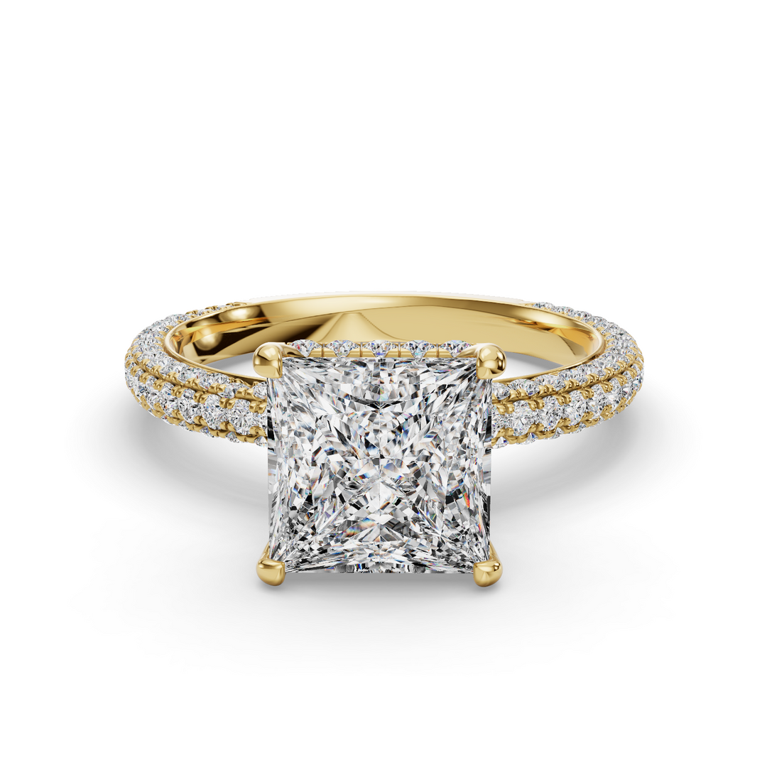 Halo Engagement Ring ERHL0867
