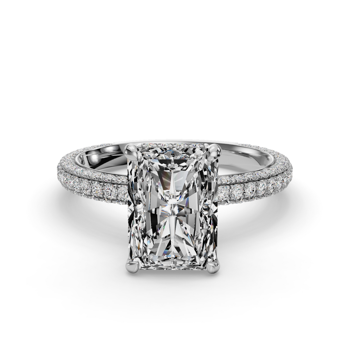 Halo engagement ring erhl0867