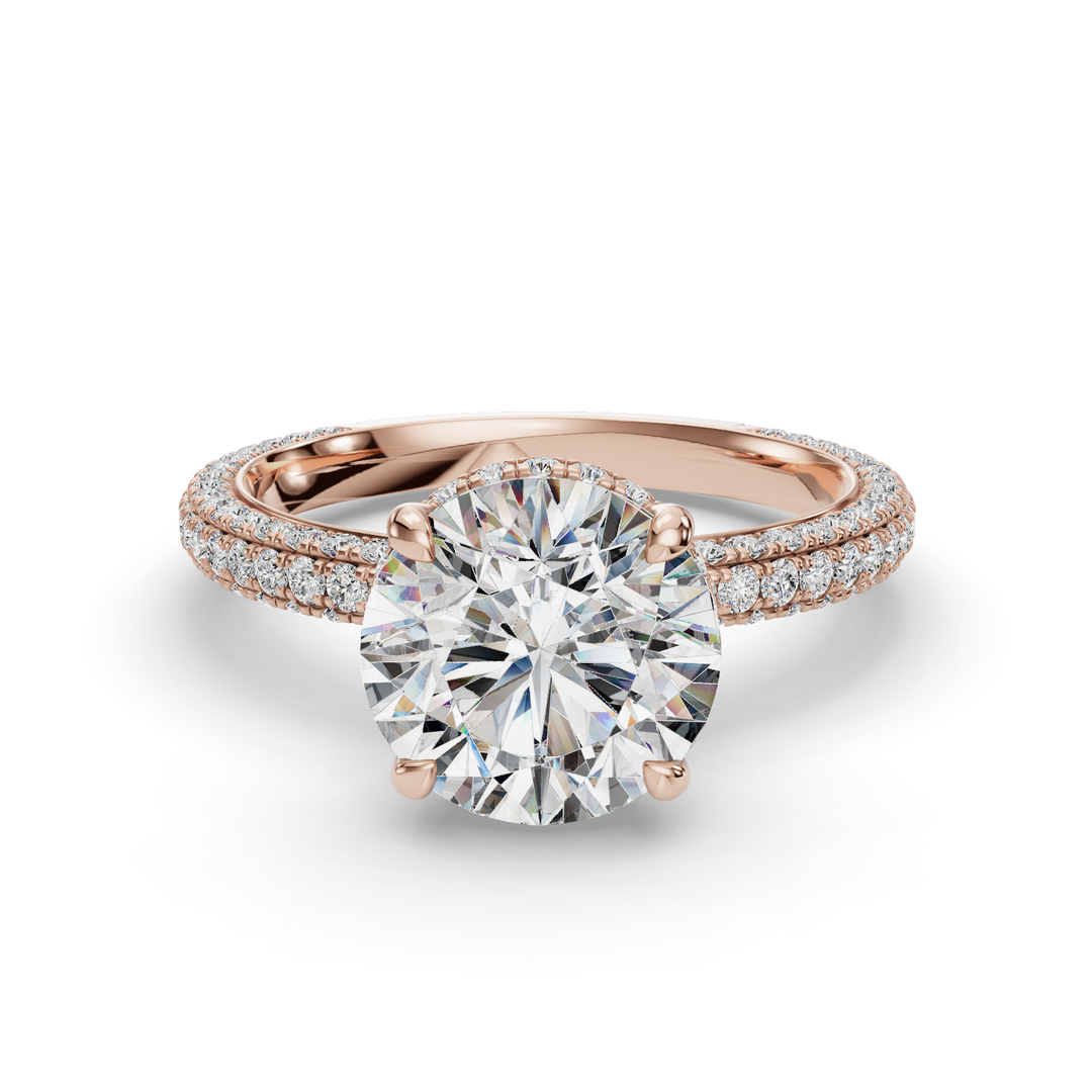 Halo Engagement Ring ERHL0867