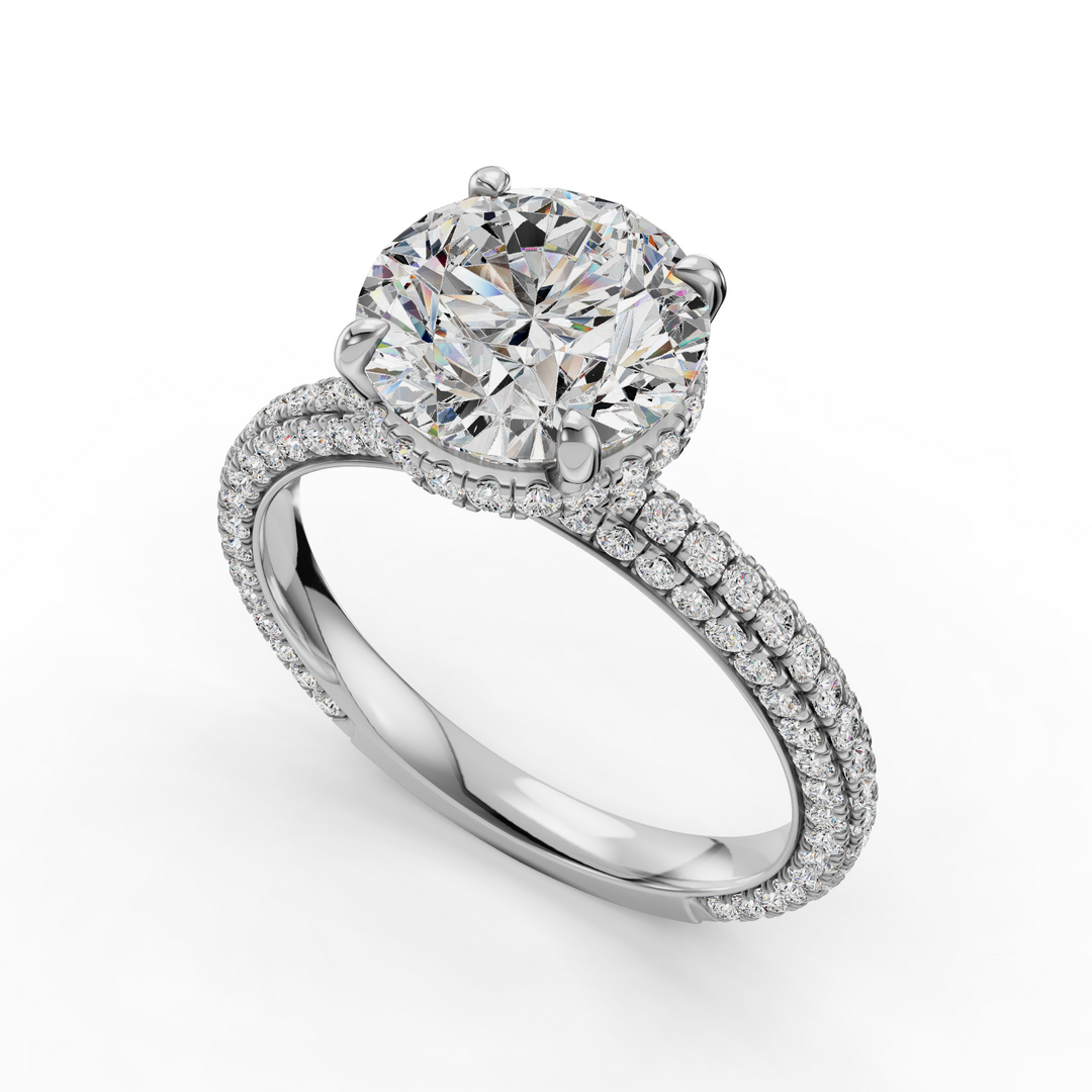 Halo Engagement Ring ERHL0867