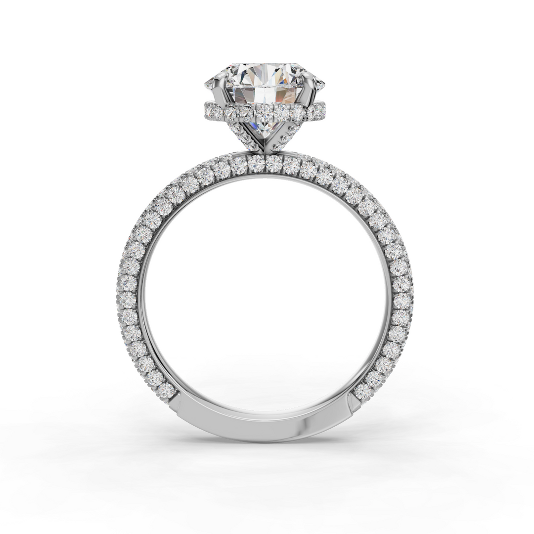 Halo Engagement Ring ERHL0867