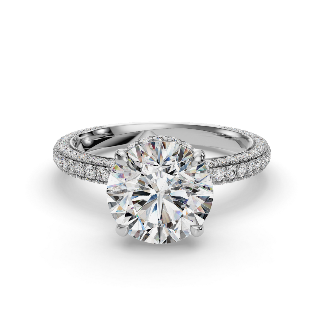 Halo Engagement Ring ERHL0867