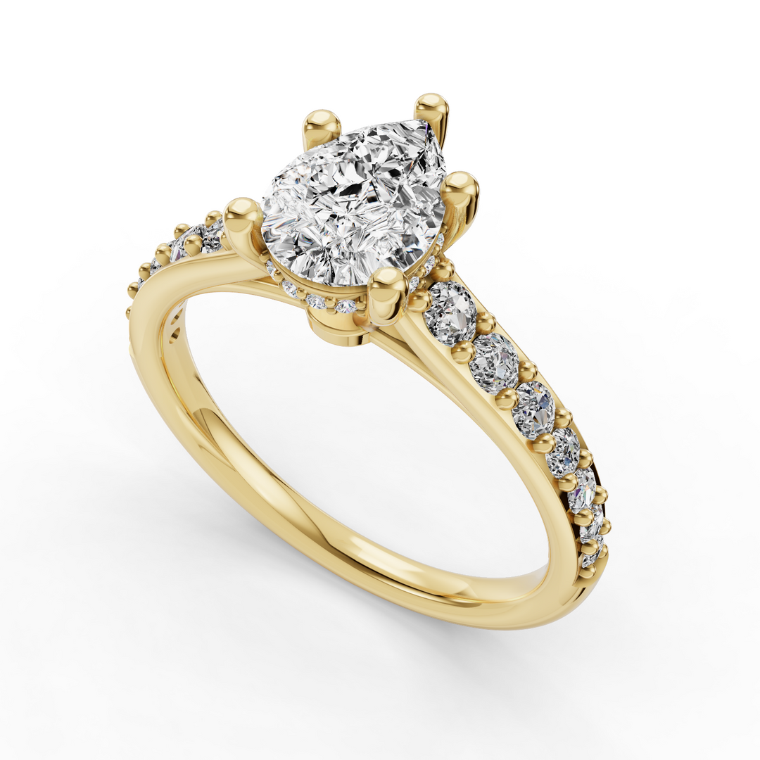 Engagement Ring ERSM0035-1.00RB