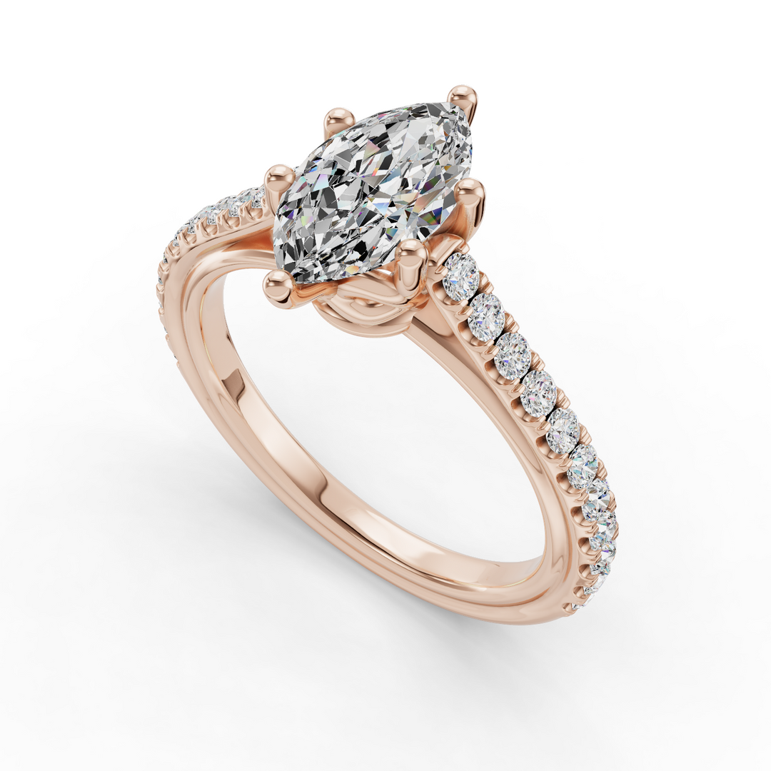 Engagement Ring ERSM0037-1.00RB