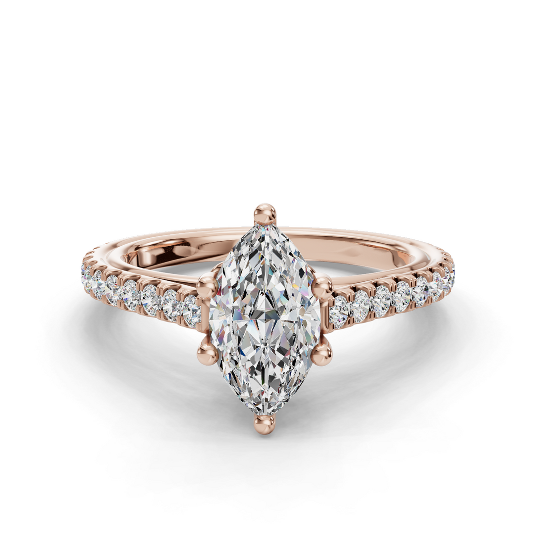 Engagement Ring ERSM0037-1.00RB