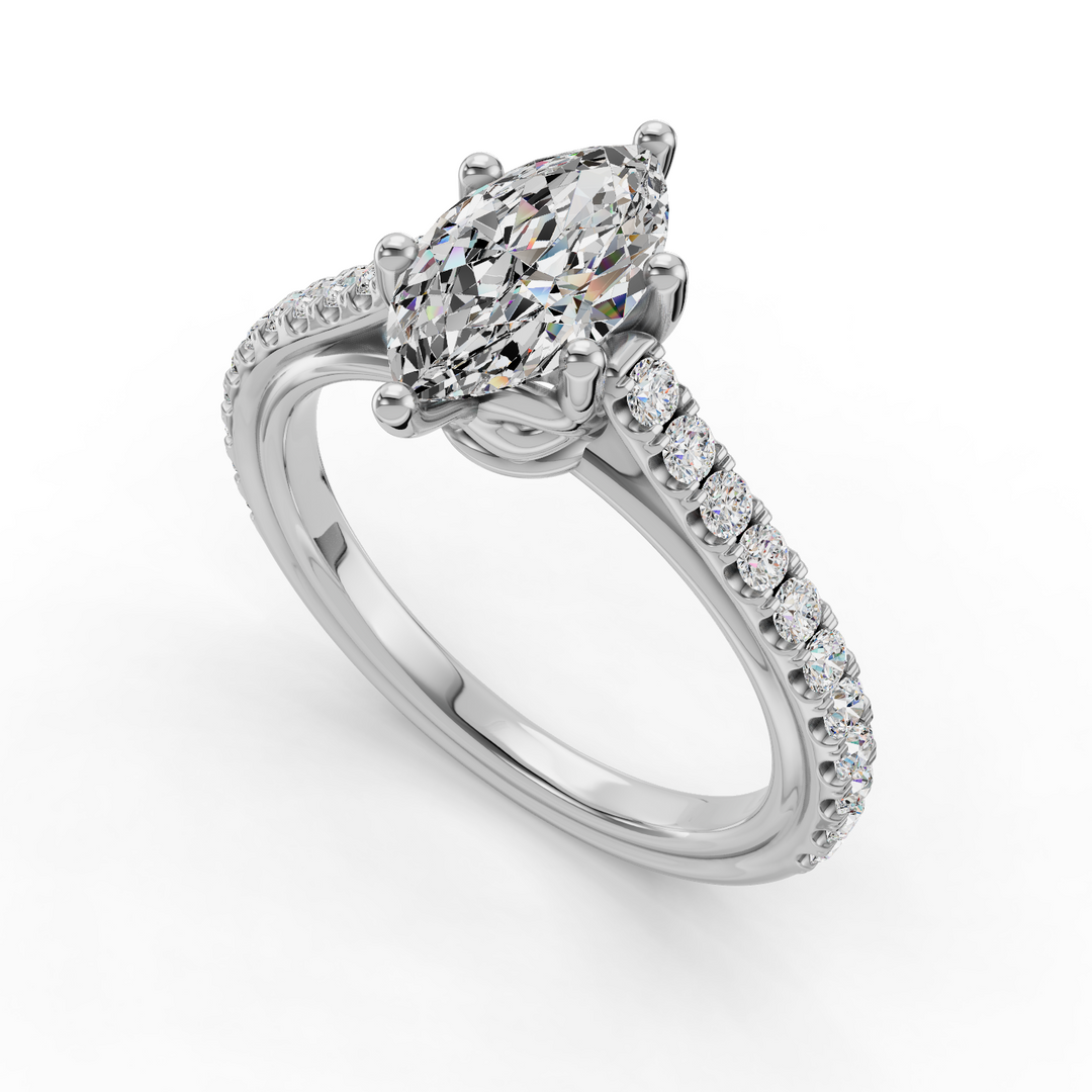 Engagement Ring ERSM0037-1.00RB