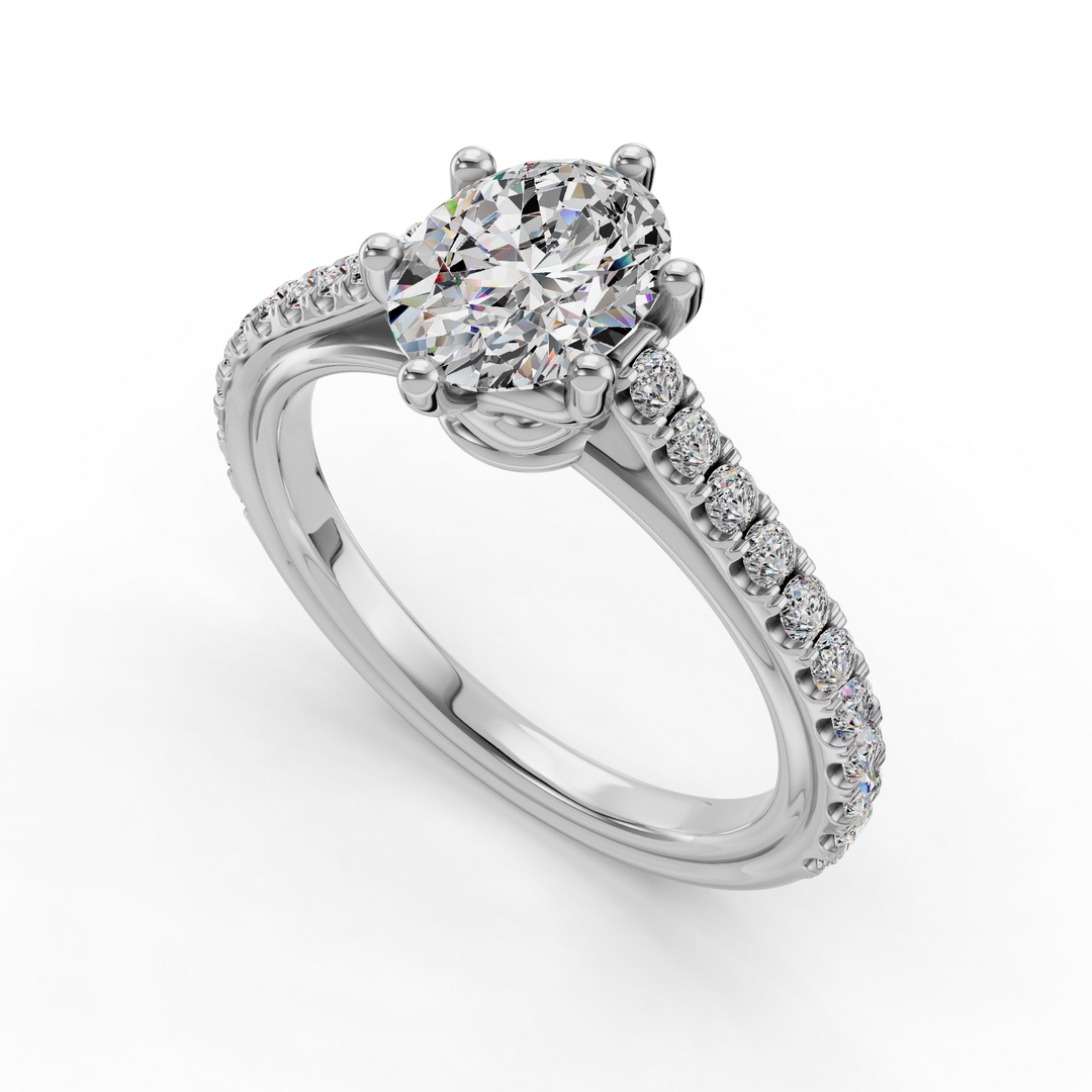 Engagement Ring ERSM0037-1.00RB