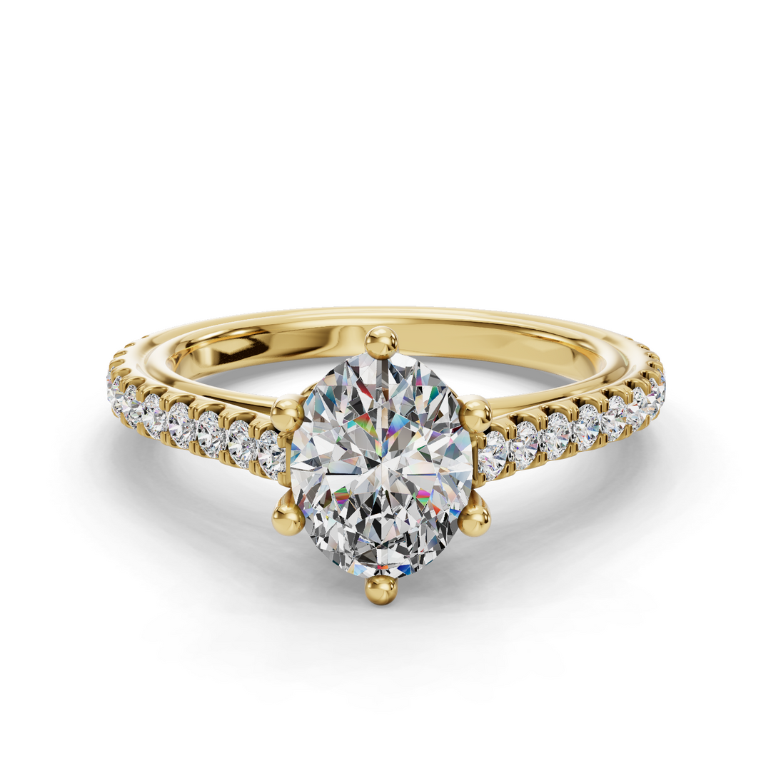 Engagement Ring ERSM0037-1.00RB