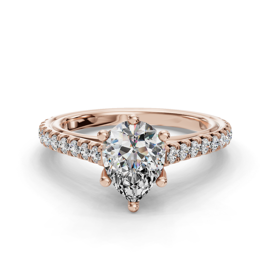 Engagement Ring ERSM0037-1.00RB