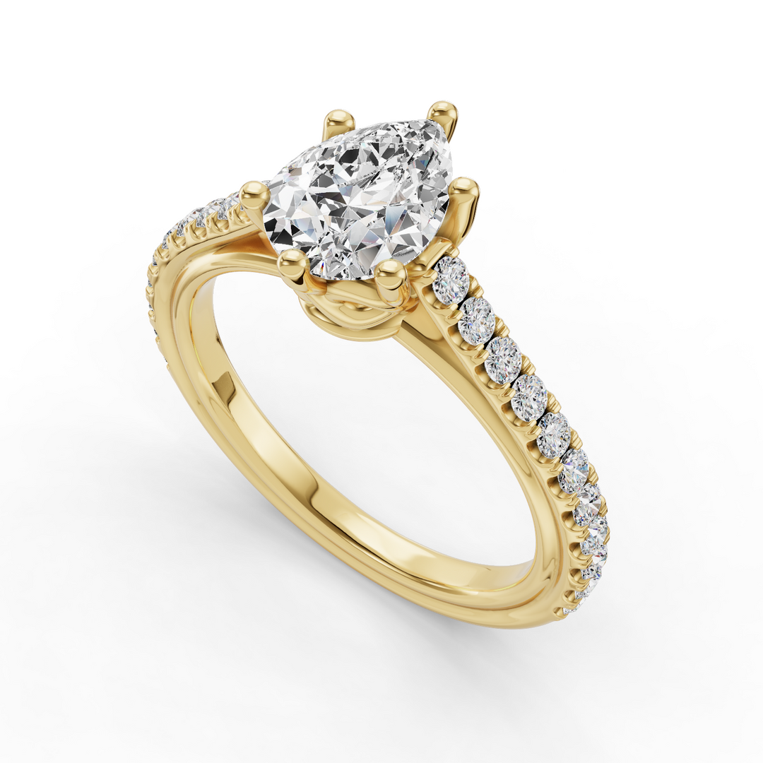 Engagement Ring ERSM0037-1.00RB