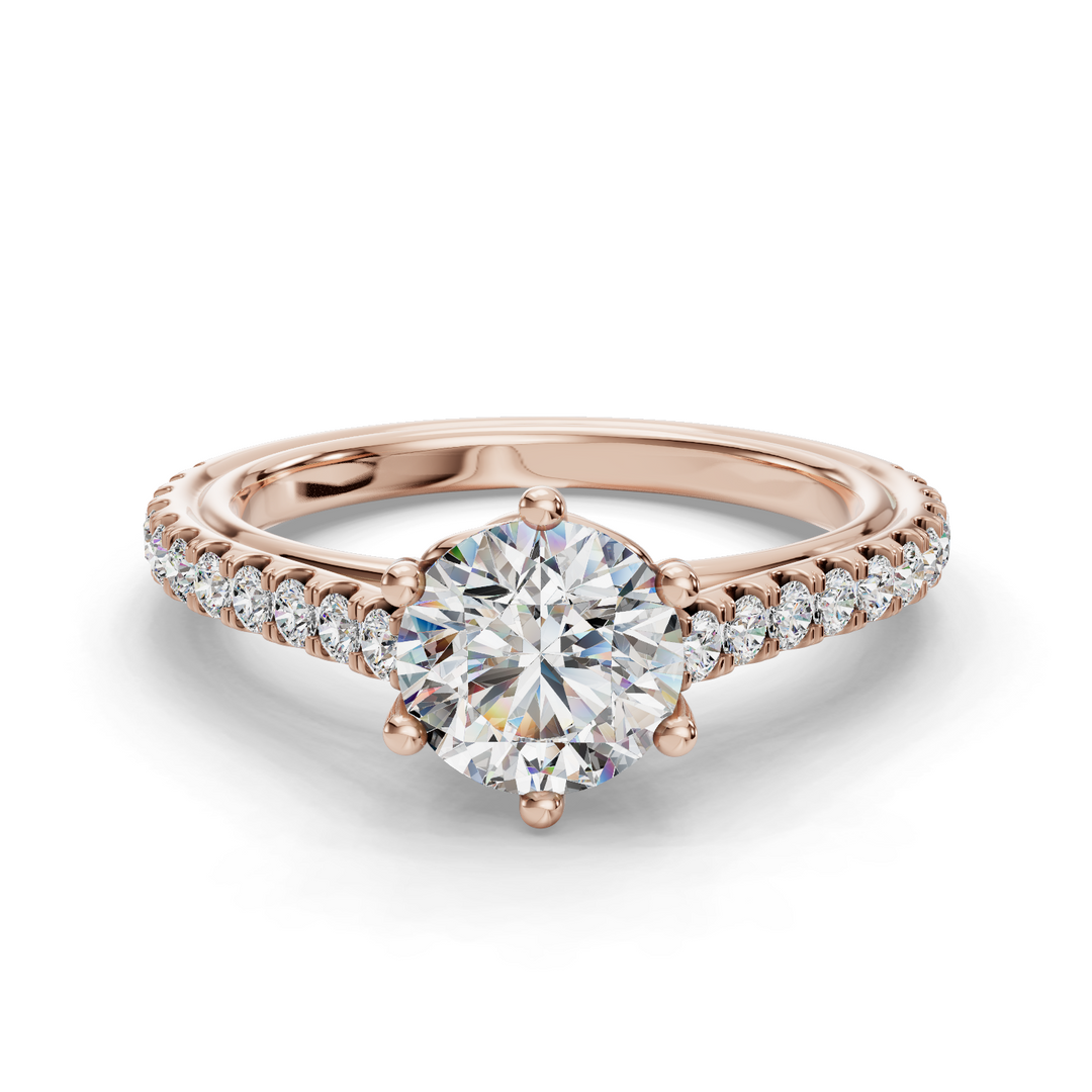 Engagement Ring ERSM0037-1.00RB