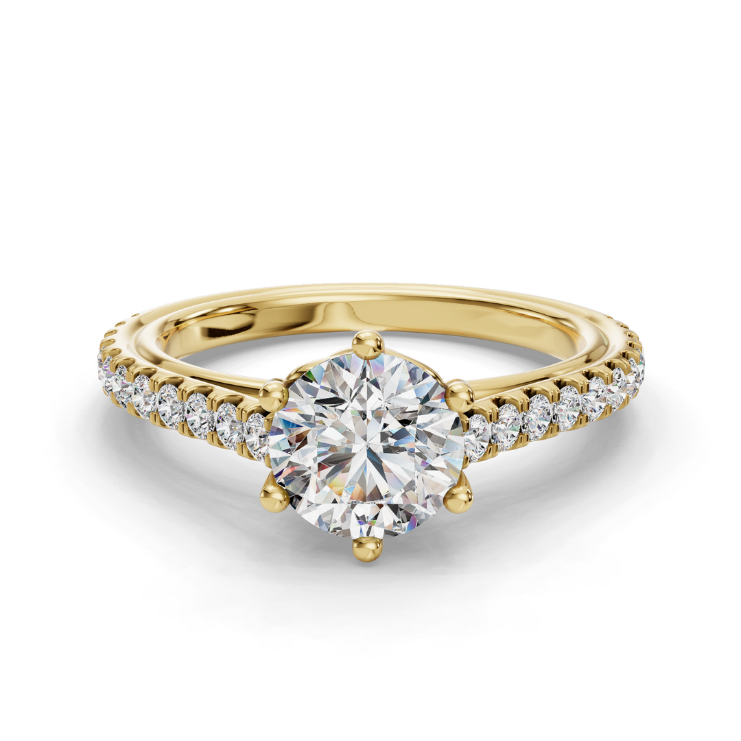 Engagement Ring ERSM0037-1.00RB