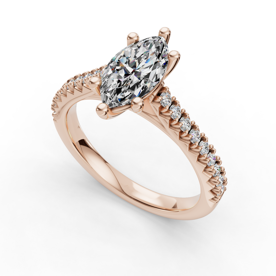 Engagement Ring ERSM0041-1.00RB