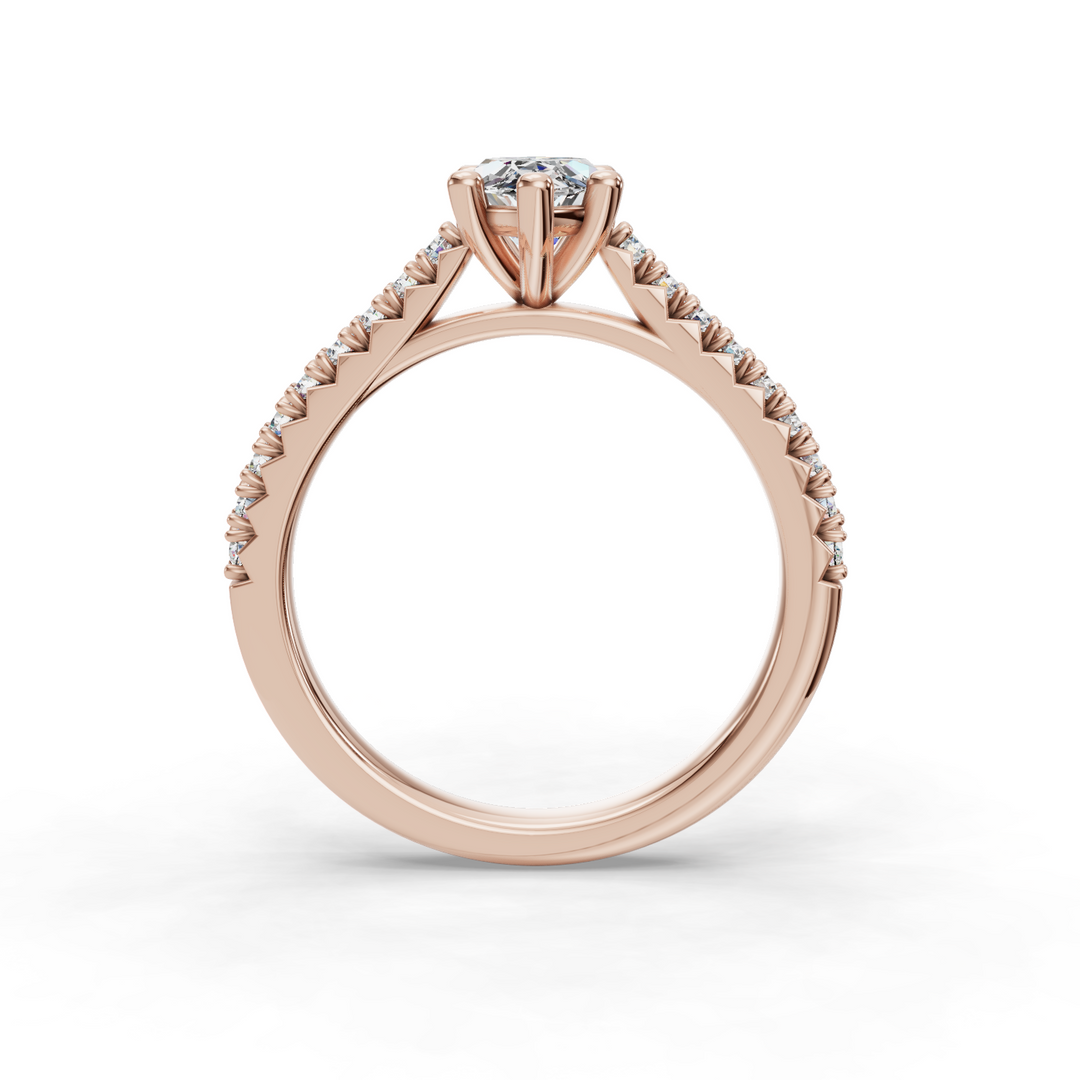 Engagement Ring ERSM0041-1.00RB