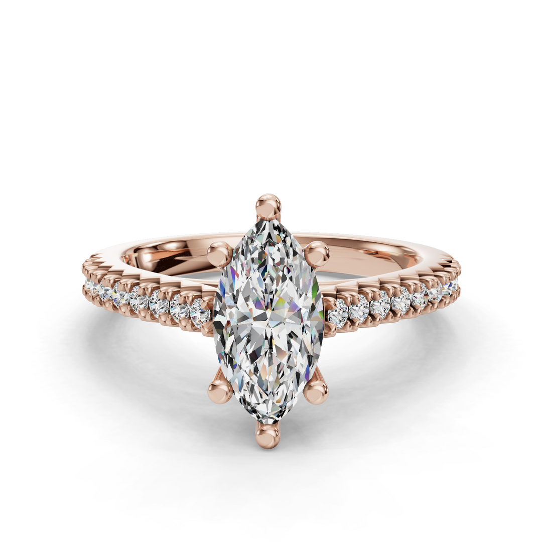 Engagement Ring ERSM0041-1.00RB