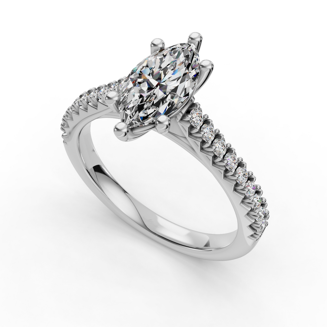 Engagement Ring ERSM0041-1.00RB