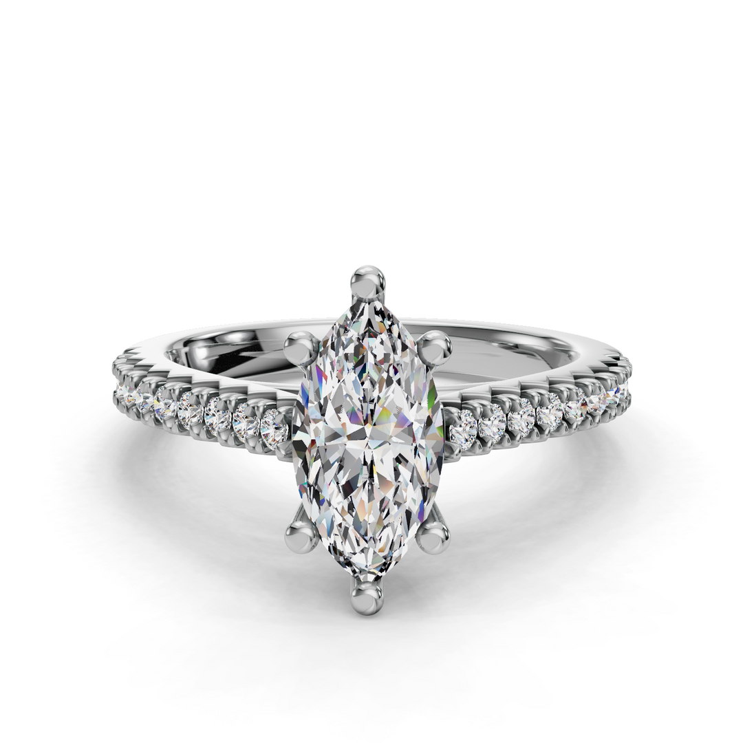 Engagement Ring ERSM0041-1.00RB