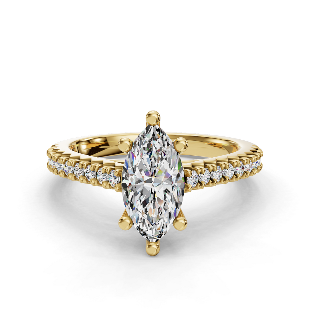 Engagement Ring ERSM0041-1.00RB