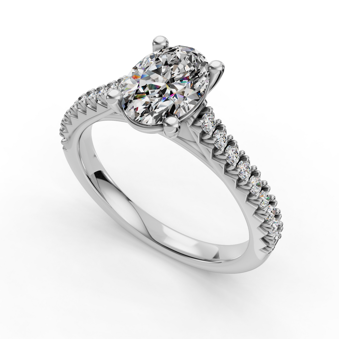 Engagement Ring ERSM0041-1.00RB