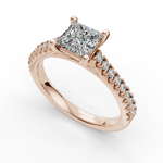 Load image into Gallery viewer, Engagement Ring ERSM0041-1.00RB
