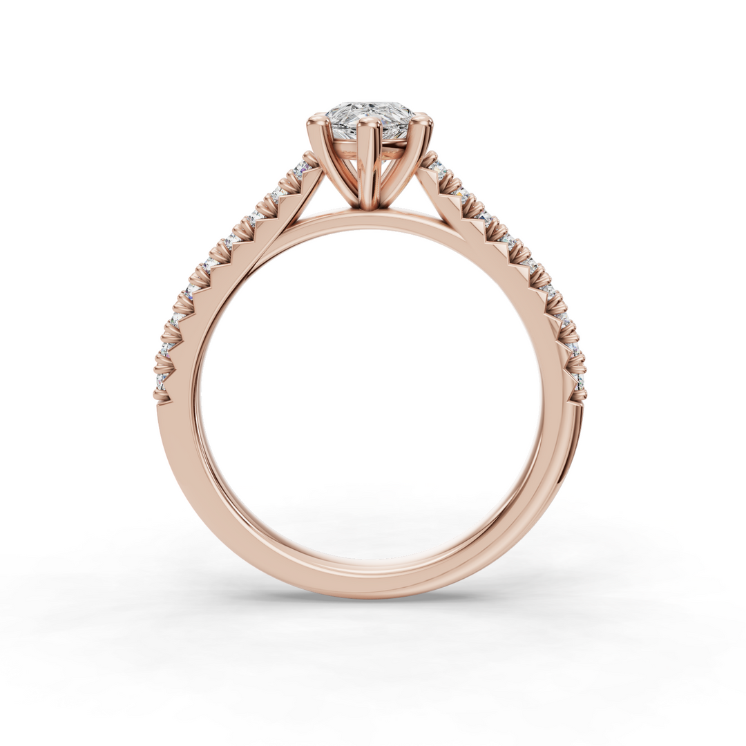 Engagement Ring ERSM0041-1.00RB