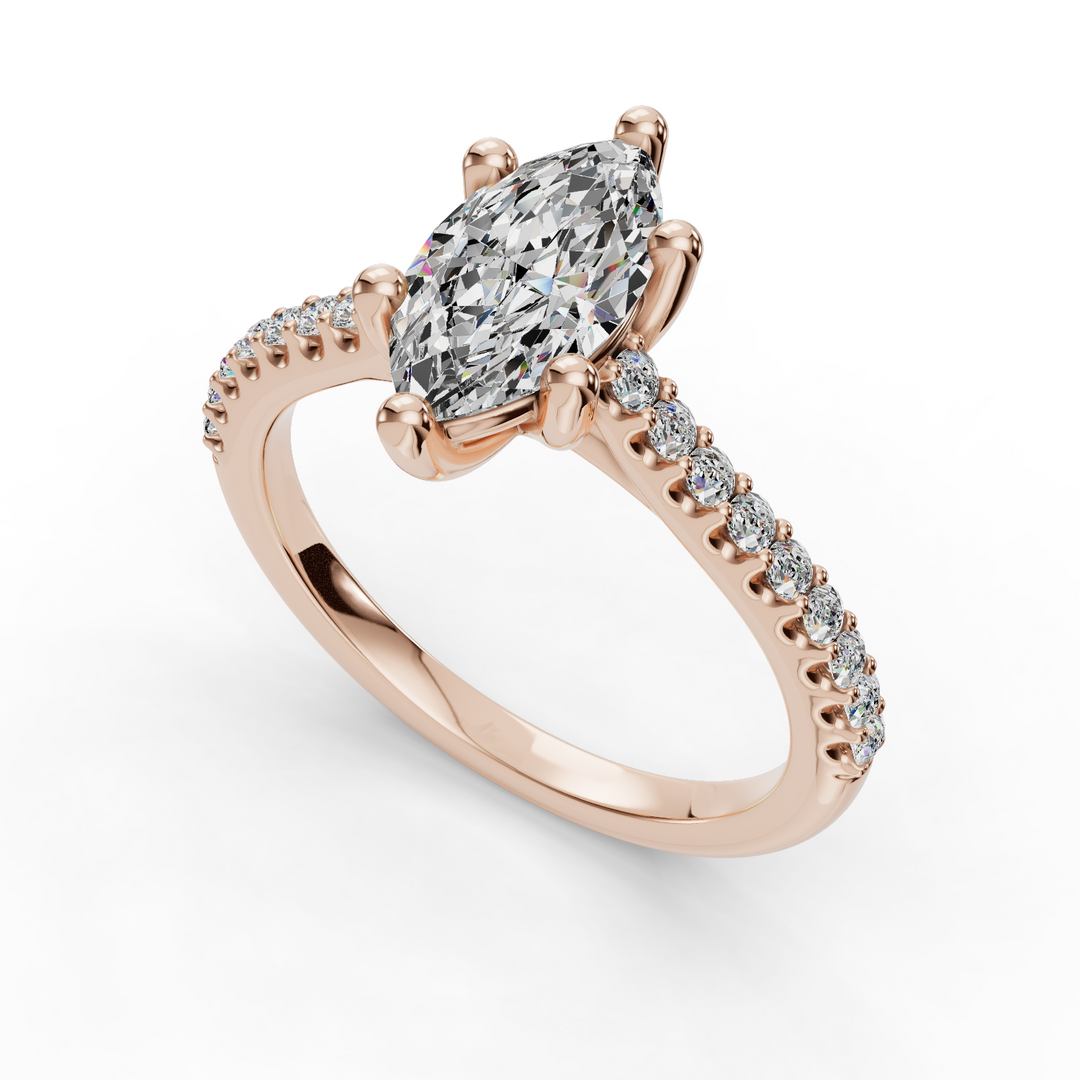 Engagement Ring ERSM0042-1.00RB