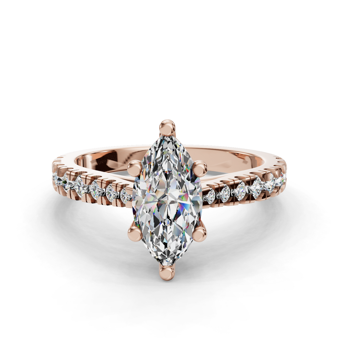 Engagement Ring ERSM0044-1.00RB