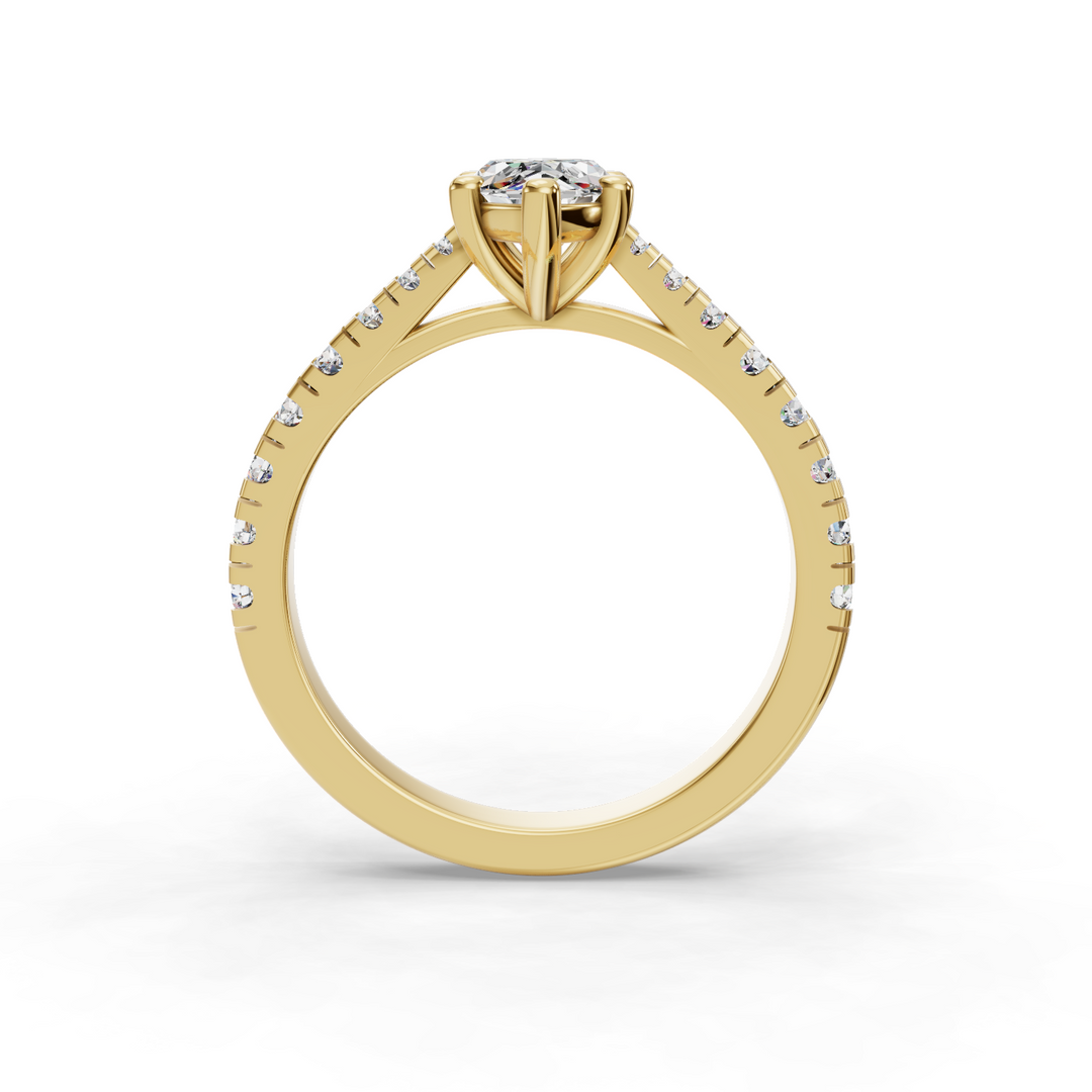 Engagement Ring ERSM0044-1.00RB