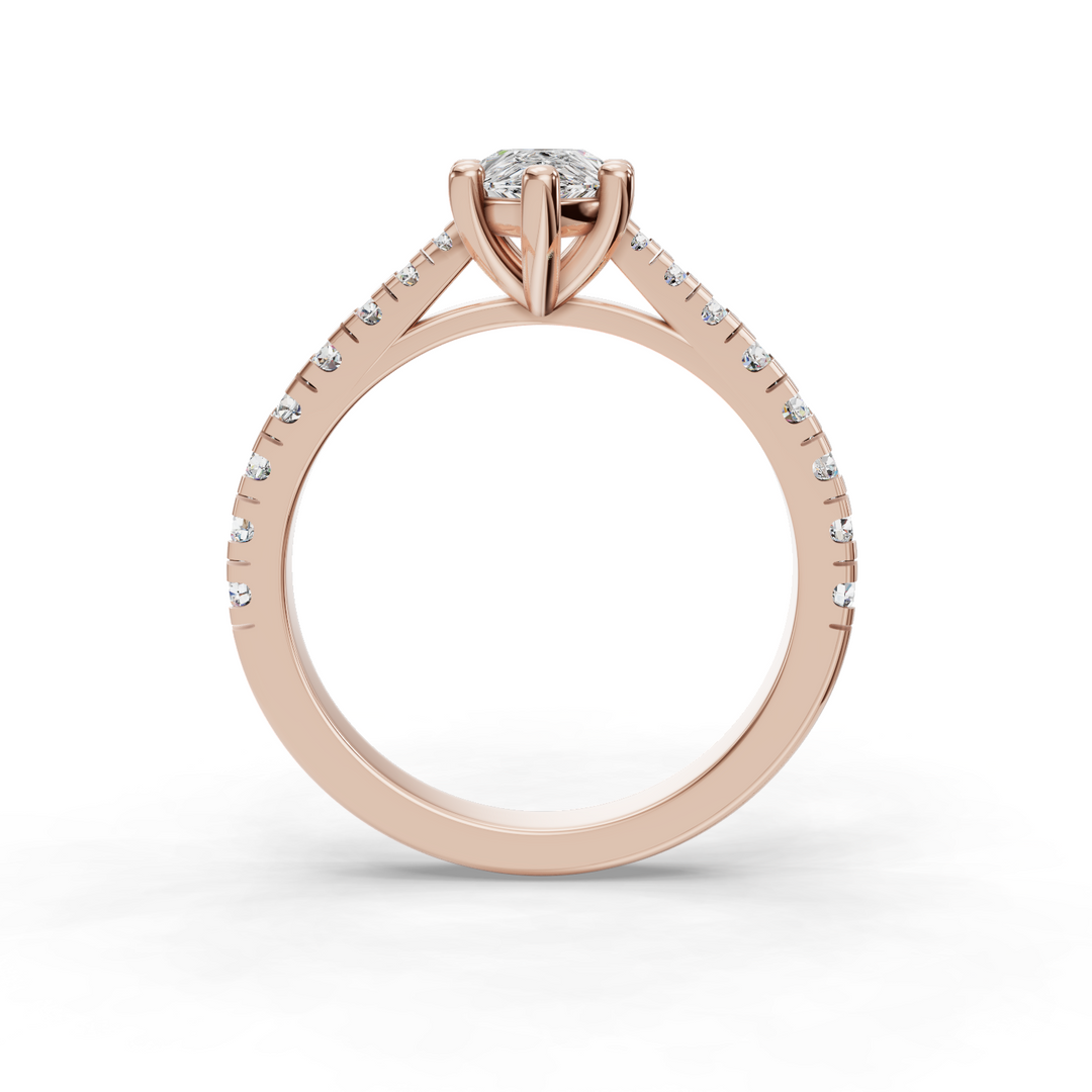 Engagement Ring ERSM0044-1.00RB