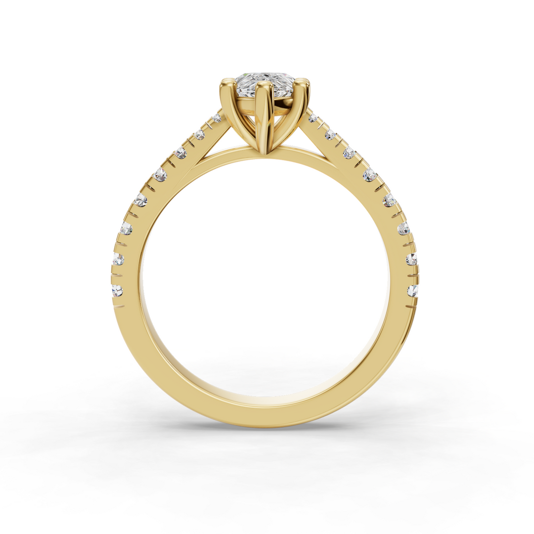 Engagement Ring ERSM0044-1.00RB