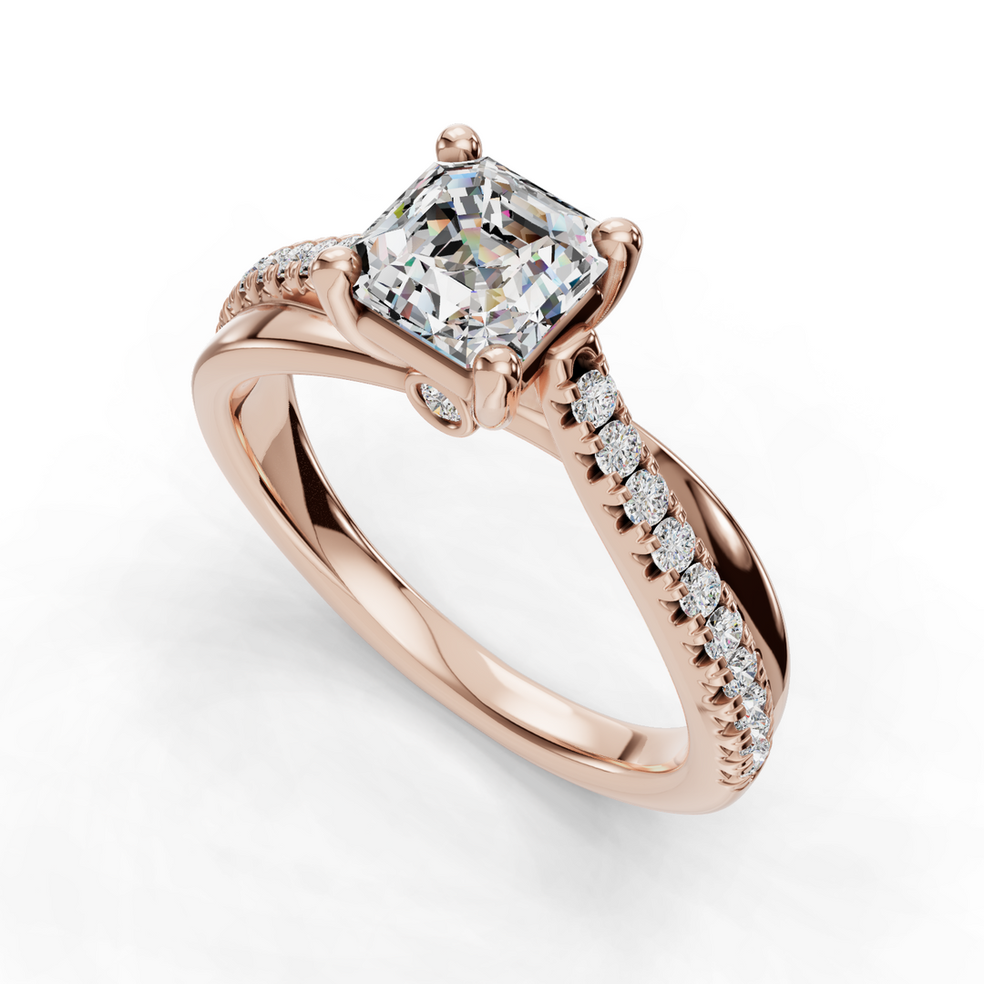 Engagement Ring ERSM0173-1.00RB