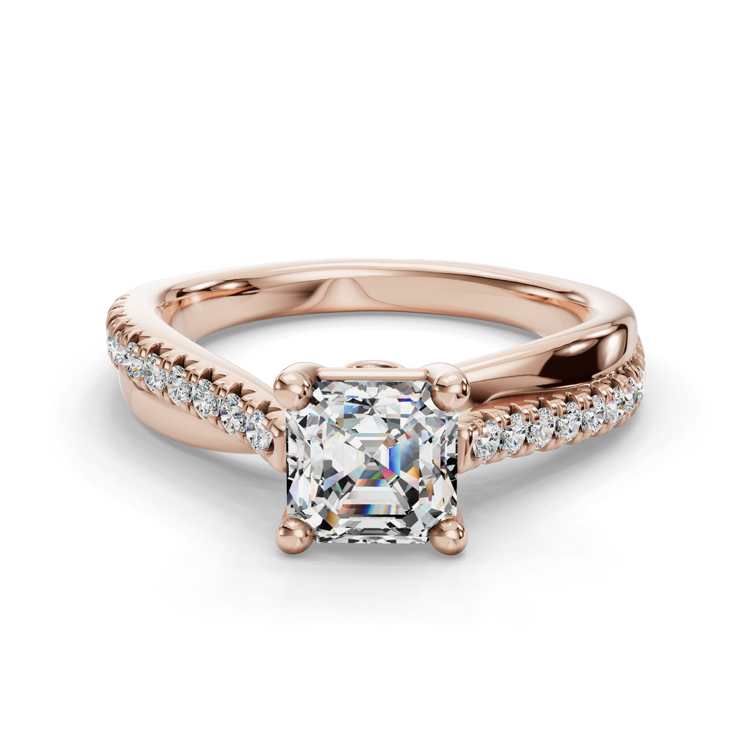 Engagement Ring ERSM0173-1.00RB