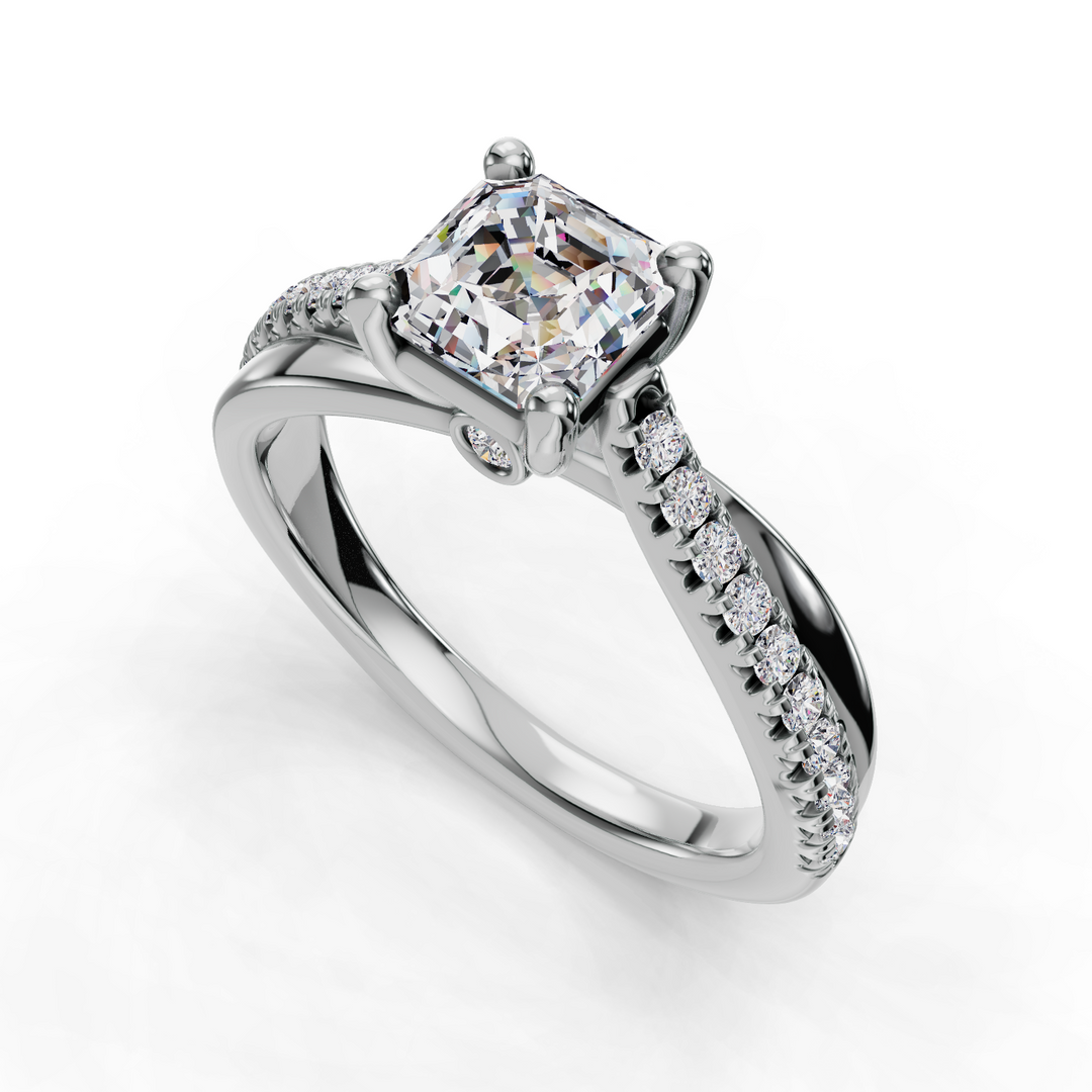 Engagement Ring ERSM0173-1.00RB