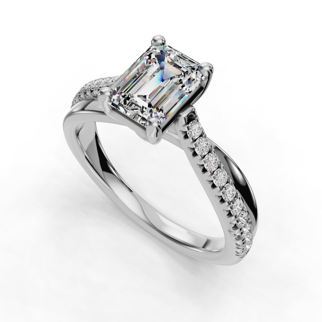 Engagement Ring ERSM0173-1.00RB