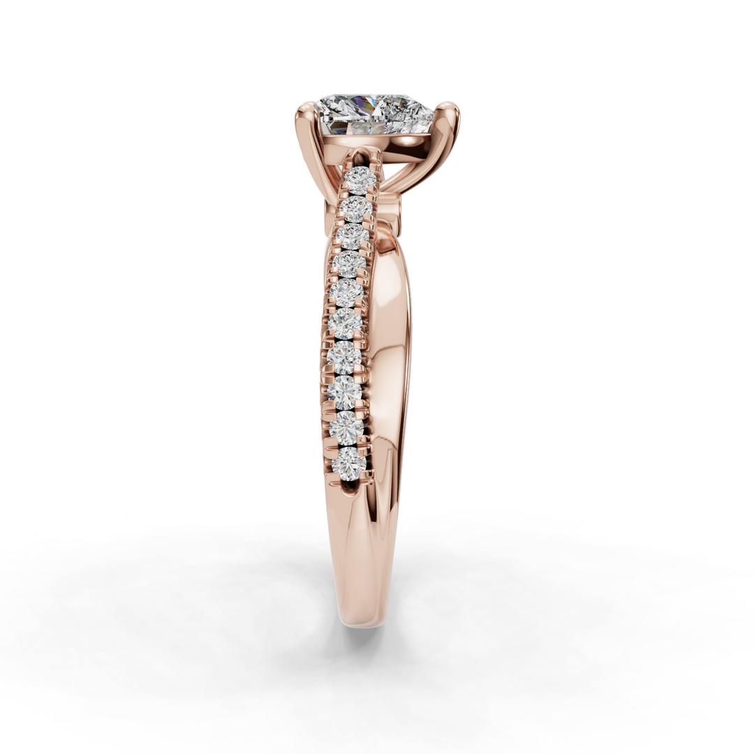 Engagement Ring ERSM0173-1.00RB
