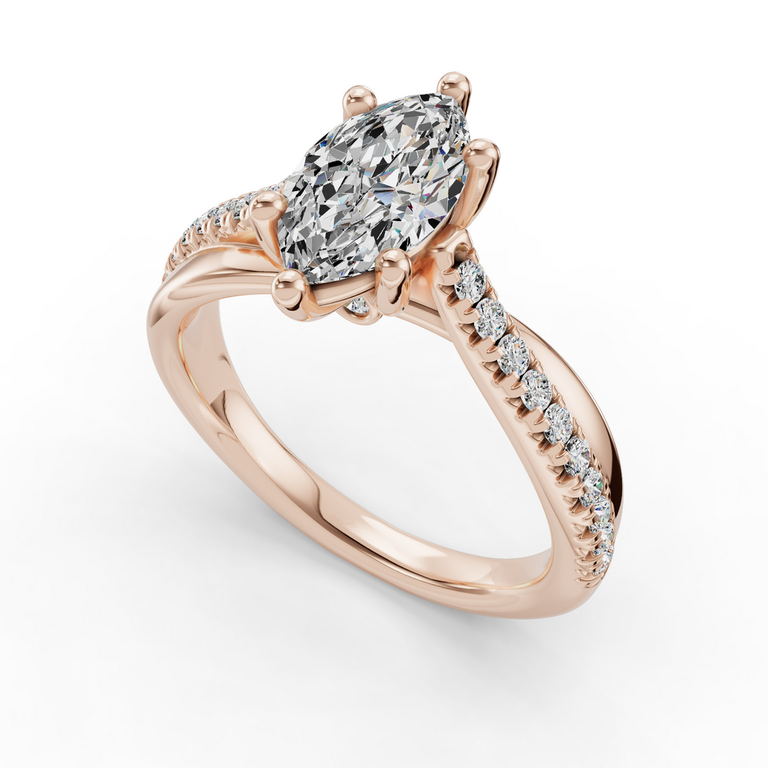 Engagement Ring ERSM0173-1.00RB