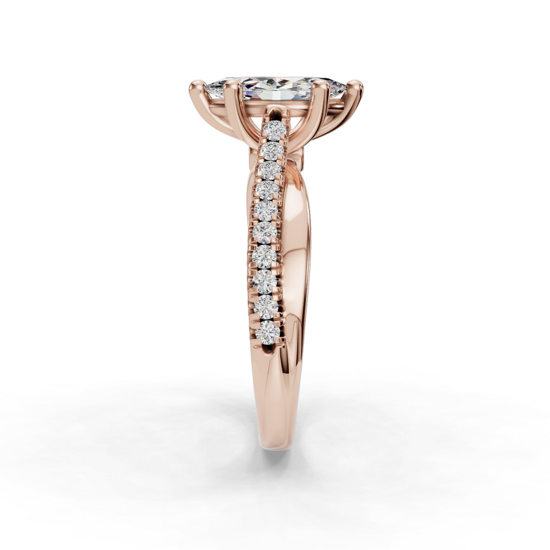 Engagement Ring ERSM0173-1.00RB