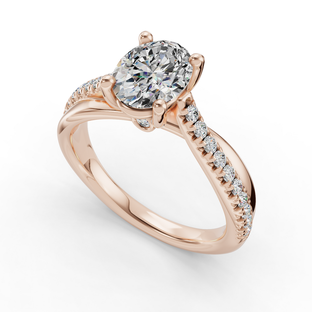 Engagement Ring ERSM0173-1.00RB