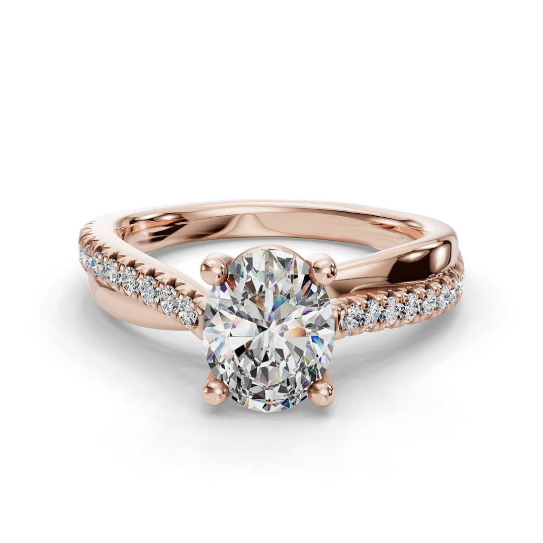 Engagement Ring ERSM0173-1.00RB